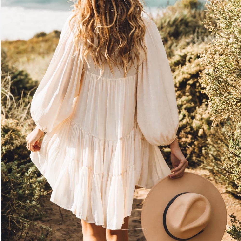 BNWT - Gentle Fawn - Cadence Dress Ivory - Large - Picture 3 of 6